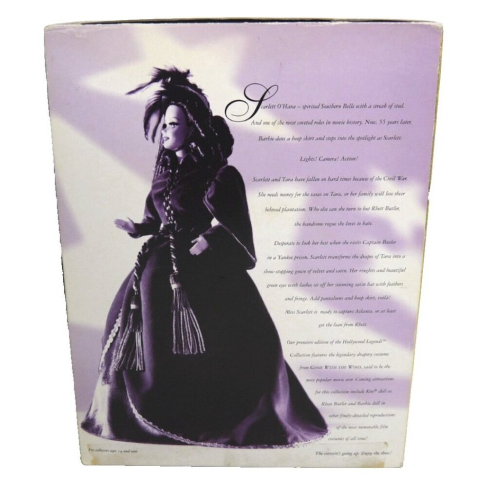 BARBIE Scarlet O'Hara Hollywood Legacy Collection doll MATTEL 1994 BOX DAMAGED - Picture 6 of 6